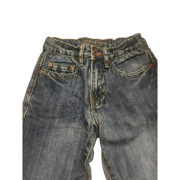 Urban Up Premium Jeans Bootcut Kids Size 8 Blue Denim Adjustable elastic button - Picture 5 of 7